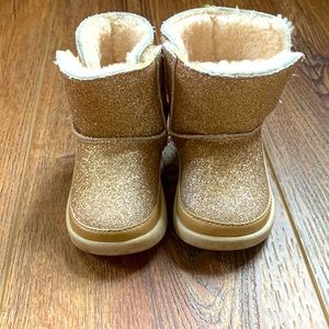 Ugg Sparkly Gold Boots